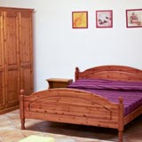 Letto e armadio - Mobili rustici